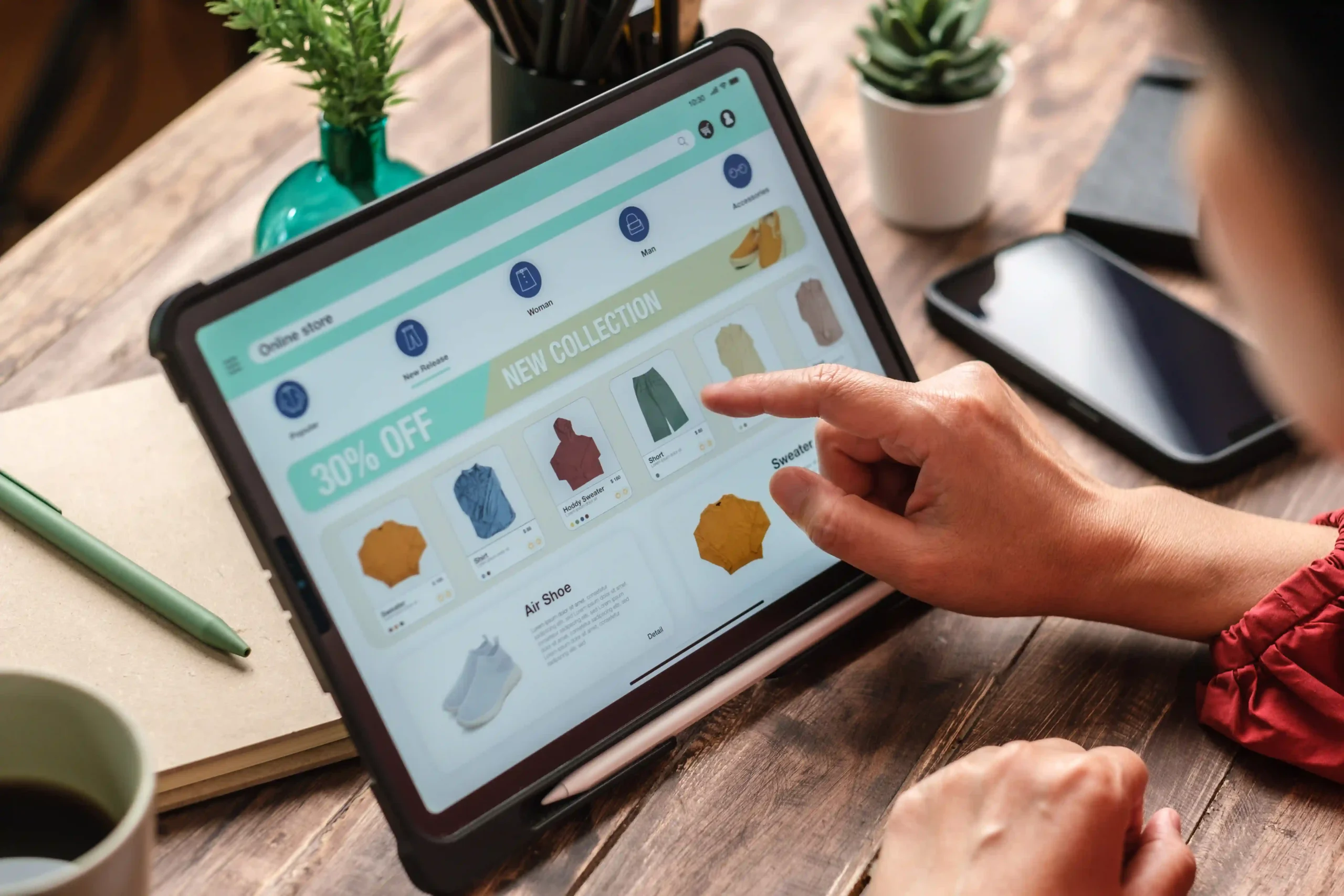 Customer browsing e-commerce site impacted by de minimis US policy shift in 2025.